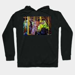 Giraffe Carousel Amusement ride Hoodie